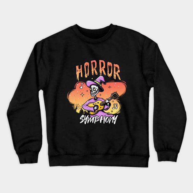 Horror Symphony Crewneck Sweatshirt by Anandariki